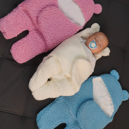 Cobertor de Oso para Bebés: Protege a tu bebé del frio.