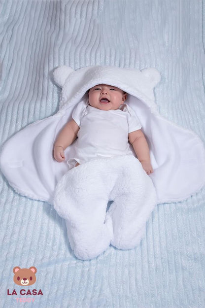 Cobertor de Oso para Bebés: Protege a tu bebé del frio.